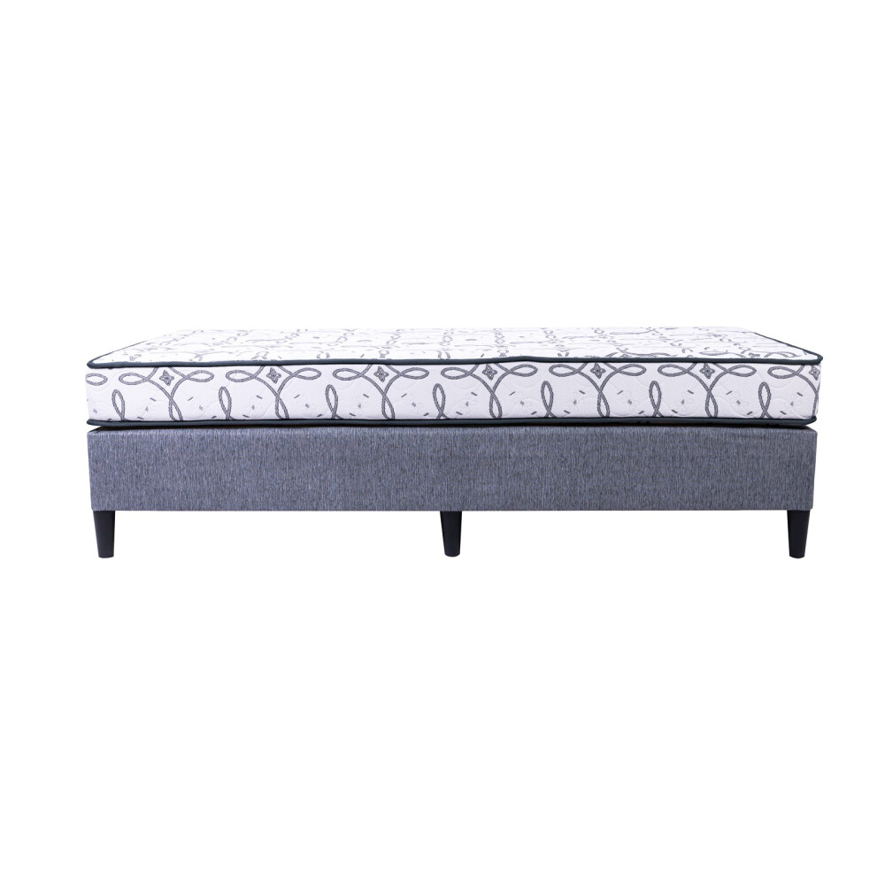 SOMMIER 1 PLAZA ESPUMA ALTA DENSIDAD VANILA 17 CM ALTURA