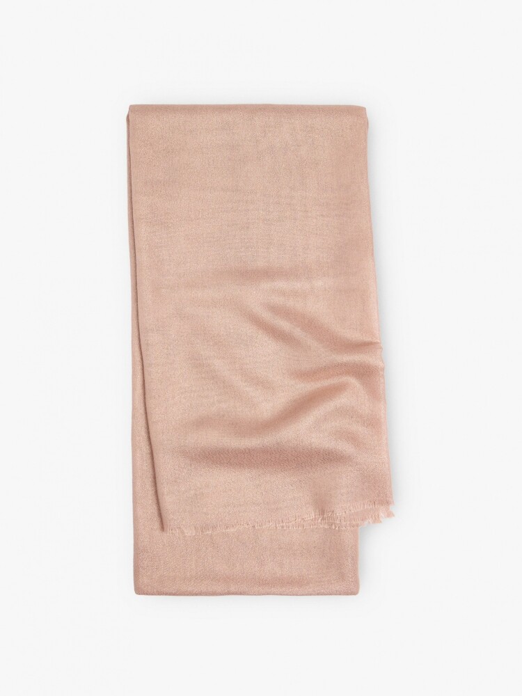 Pañuelo De Ceremonia Con Hilo Metalizado rosa