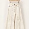 Pantalon Checa Denim Crudo