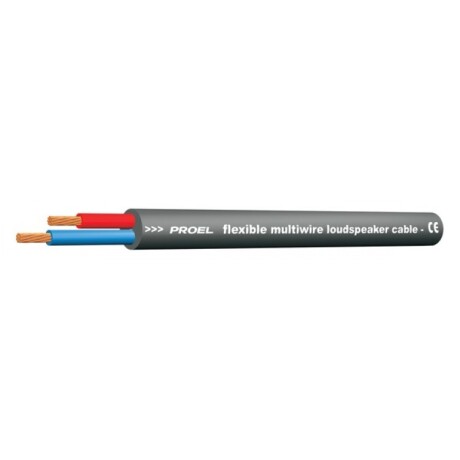 Cable Speaker Proel Hpc620bk 2 X 2.5 Blk Por Metro Cable Speaker Proel Hpc620bk 2 X 2.5 Blk Por Metro
