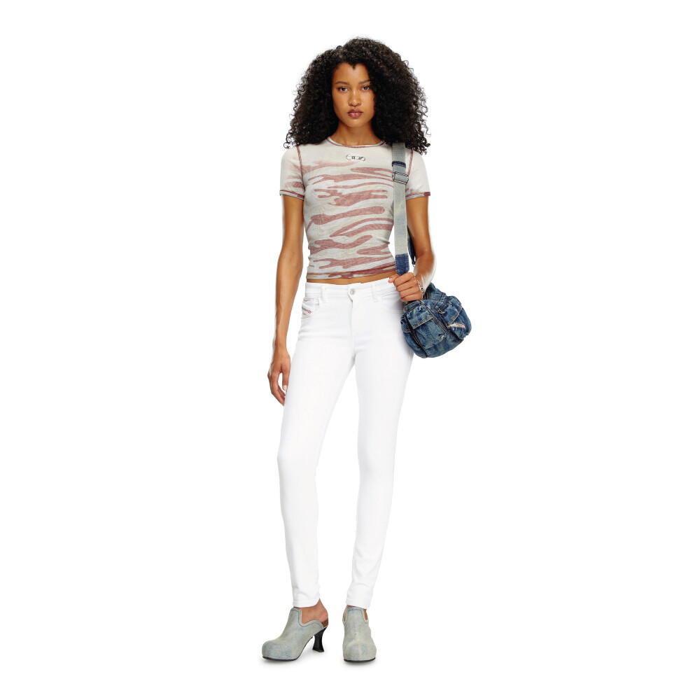 Jean Para Mujer 2017 Slandy Blanco