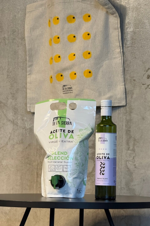 Aceite de Oliva Frantoio + DoyPack + ToteBag Aceite de Oliva Frantoio + DoyPack + ToteBag