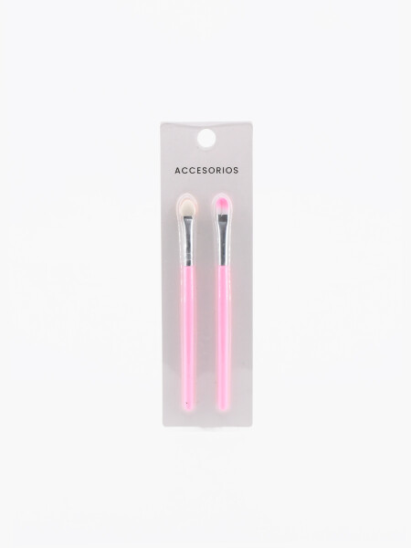 BROCHA BASIC SET X 2 ROSADO