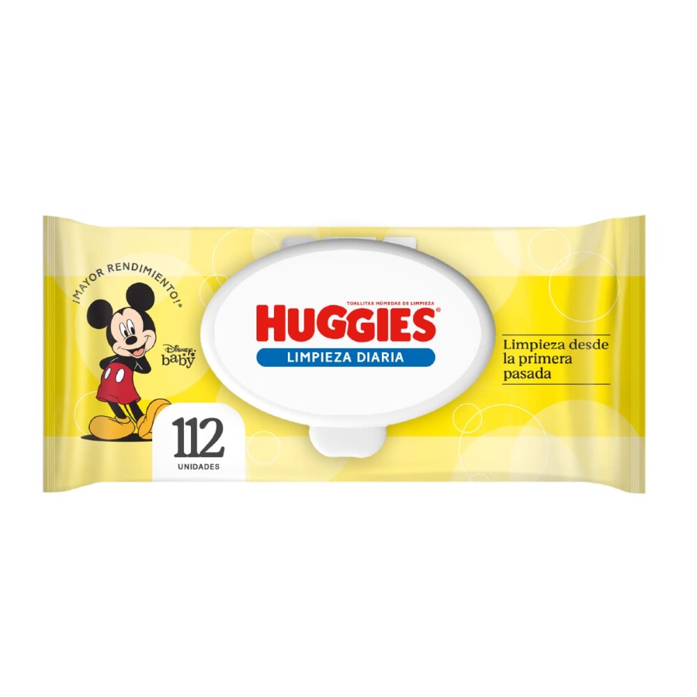 HUGGIES TOA HUM LIMPIEZ DIARIA 12X112 única