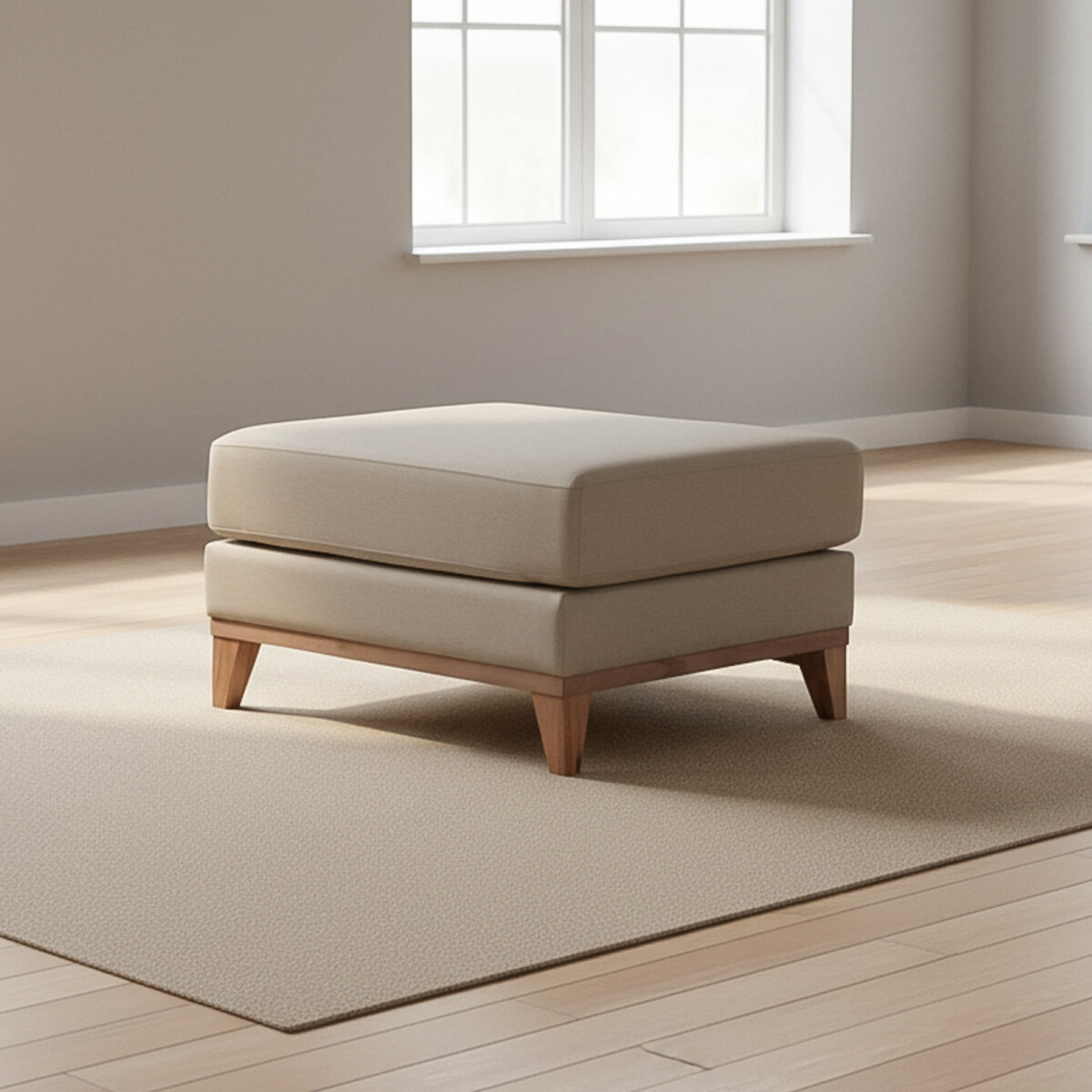 PUFF EASY CLEAN - TELA NATURAL-BEIGE LUXOR PREMIUM BEIGE 