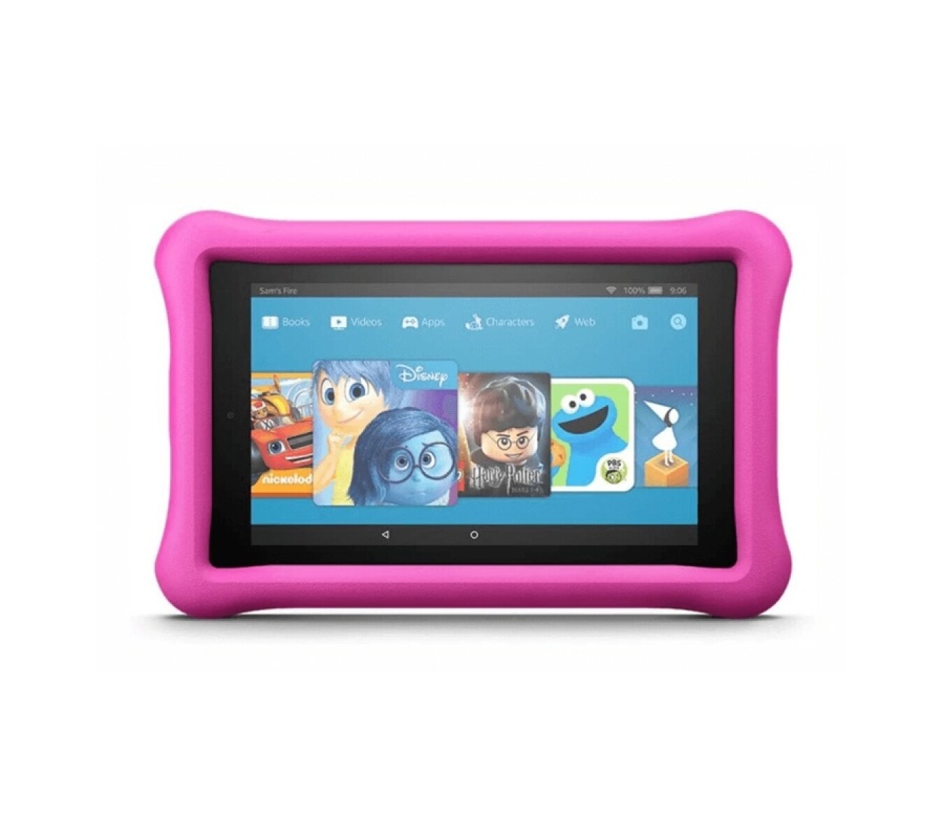 Tablet Fire Amazon Kids 7" Quad-Core 1.3GHz 16GB 1GB Pink 
