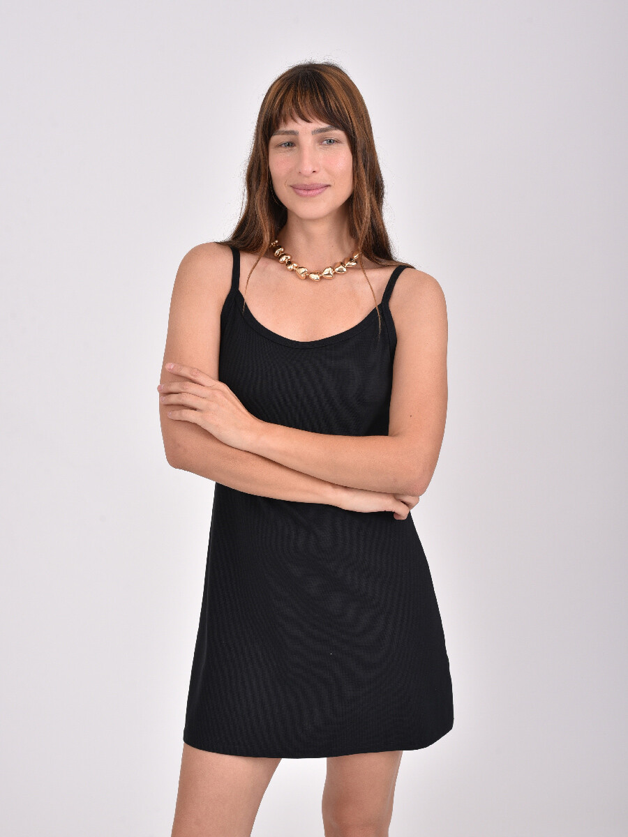 VESTIDO ELVIRA - NEGRO 