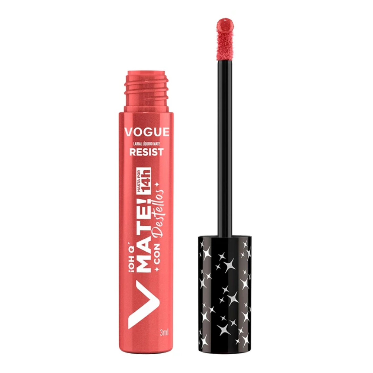 Labial Vogue Resist ¡Oh Q' Mate! Fugaz 3ml 