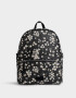 Mochilas Urbanas Estampados Mochila Cuerina Margaritas - Estampado Flores
