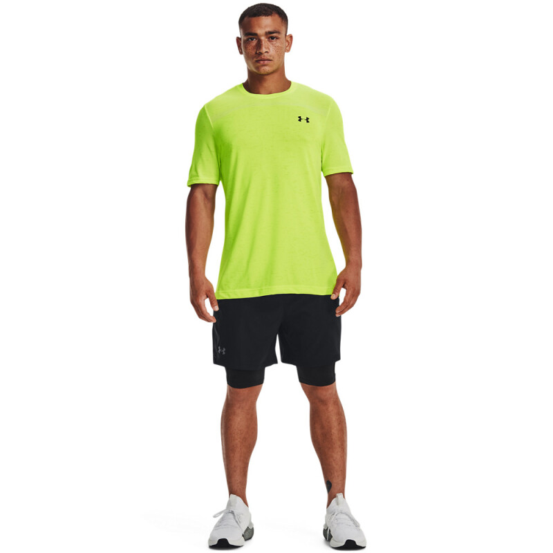 UA Vanish Woven 2in1 Sts-BRN BLK-002