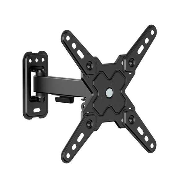 Soporte De Pared Monitor Tv Lcd Brazo Movil 13 - 42" Brateck Color Negro