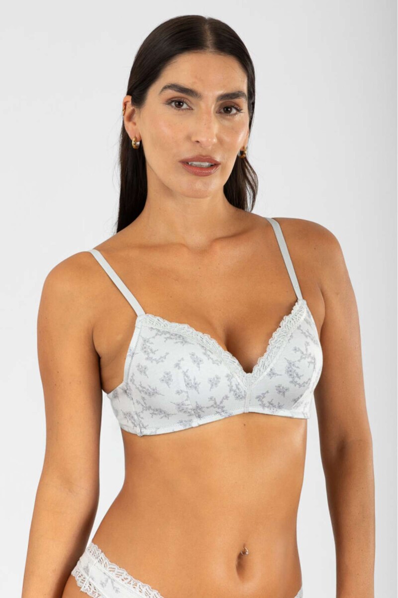 Soutien triangulo minty - Gris 