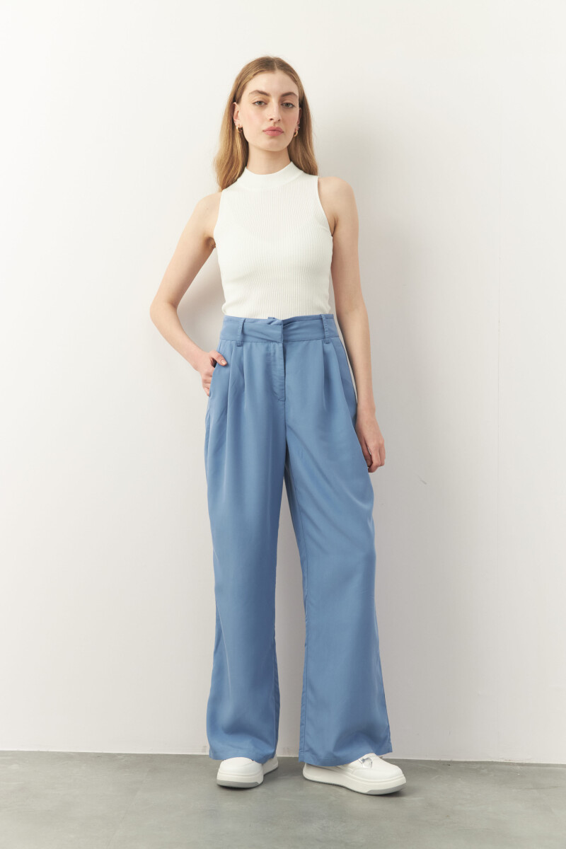 PANTALON ALESSA - Azul Regata 