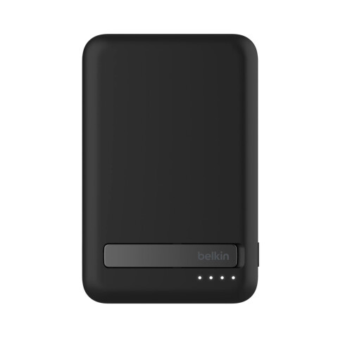 Belkin Bateria Externa Qi2 15W 5.000 mAh Stand - Black Belkin Bateria Externa Qi2 15W 5.000 mAh Stand - Black