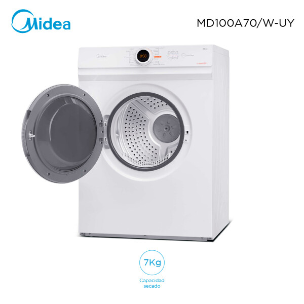 Secarropas frontal 7Kg Midea MD100A70/W-UY Secarropas frontal 7Kg Midea MD100A70/W-UY