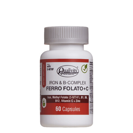 Iron + B-Complex 60 Cáps Qualivits Iron + B-Complex 60 Cáps Qualivits