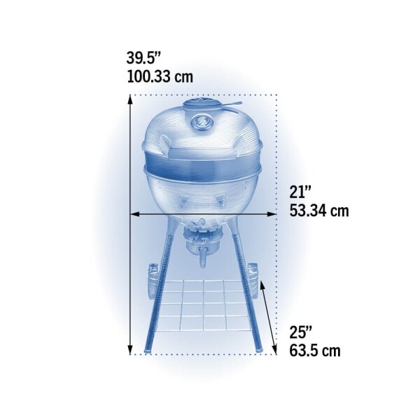 Parrilla de Carbón Napoleon PRO18K-LEG (47 cm) Parrilla de Carbón Napoleon PRO18K-LEG (47 cm)