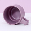 Taza De Cerámica Apilable - Púrpura - 320ml Taza De Cerámica Apilable - Púrpura - 320ml