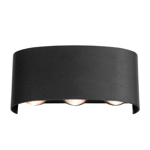 APLIQUE LED MAGNA 6W NEGRO 3000K APLIQUE LED MAGNA 6W NEGRO 3000K