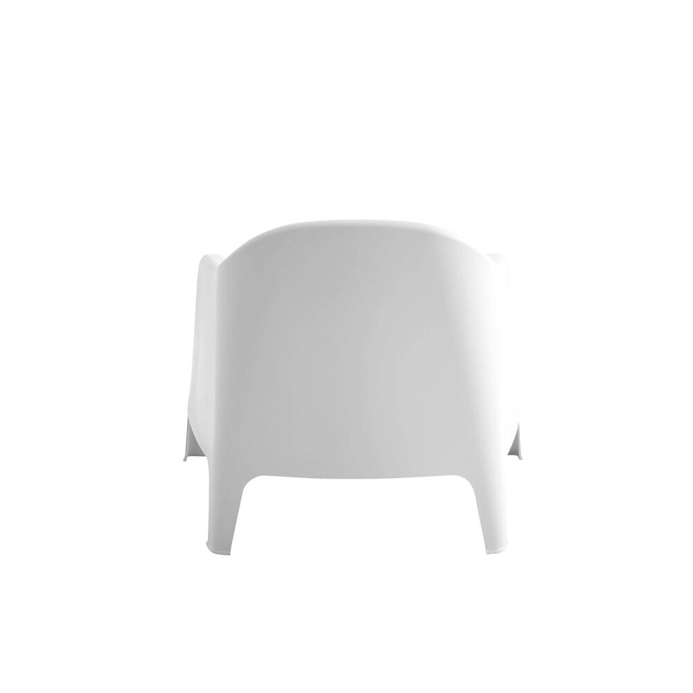 BUTACA EXTERIOR POLIPROPILENO BLANCO SKARPO