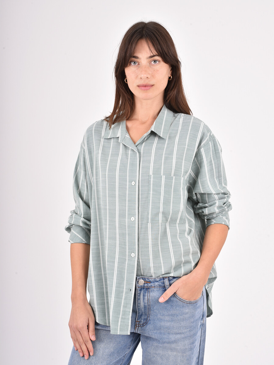 CAMISA PRANA - VERDE 