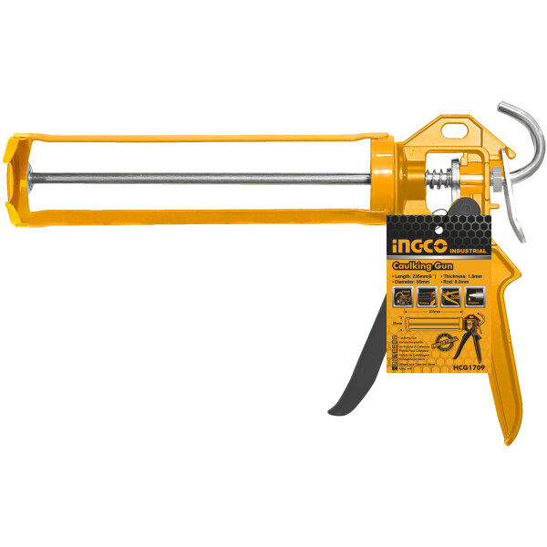PISTOLA APLICAR SILICONA EN POMO INGCO HCG1709 PISTOLA APLICAR SILICONA EN POMO INGCO HCG1709