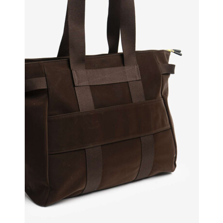 Cartera Shopper Engomado Marron chocolate