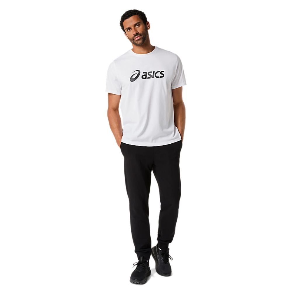 Polos Training Asics Logo Tee Hombre Performance Black