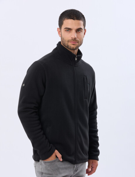 CAMPERA POLAR DE ABRIGO Negro
