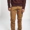 Pantalon cargo slim tostado
