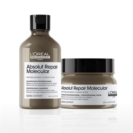 L´Oréal Professionnel Absolut R. Molecular Shampoo 300 ml + Máscara 250 ml L´Oréal Professionnel Absolut R. Molecular Shampoo 300 ml + Máscara 250 ml