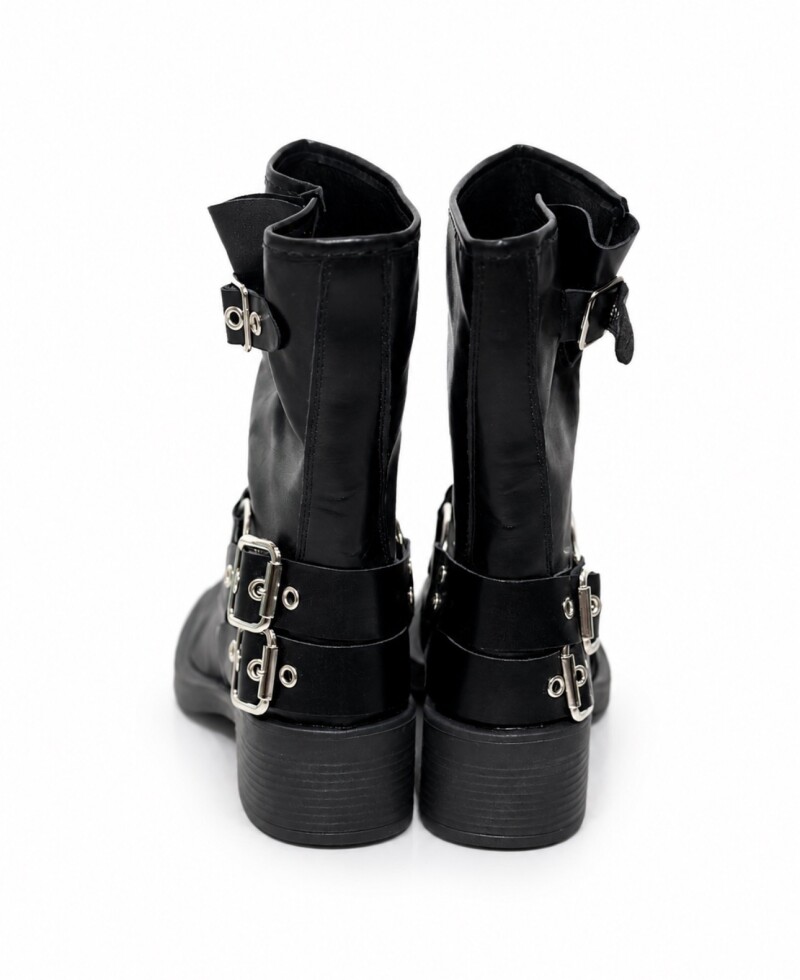Bota Louise corta negra