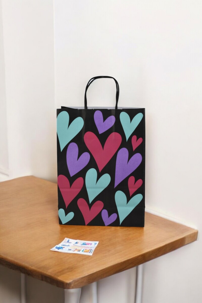 Bolsa fantasia luna 22x10x30 cm. - AMOR COLOR 
