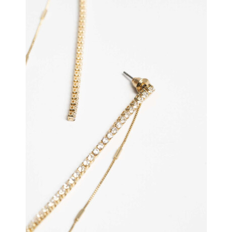 Aros Colgantes Largos Bride To Be Cristal