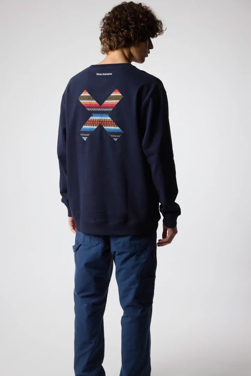 Sudadera Blue Banana Navy