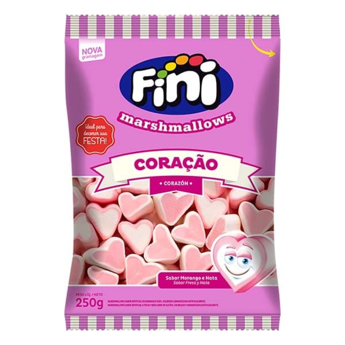 Marshmallow Fini 250 Grs - corazon 