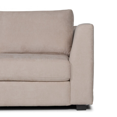 Rinconera Lotus - Tela Microfibra - Chaise Izquierdo 12072 (Beige)