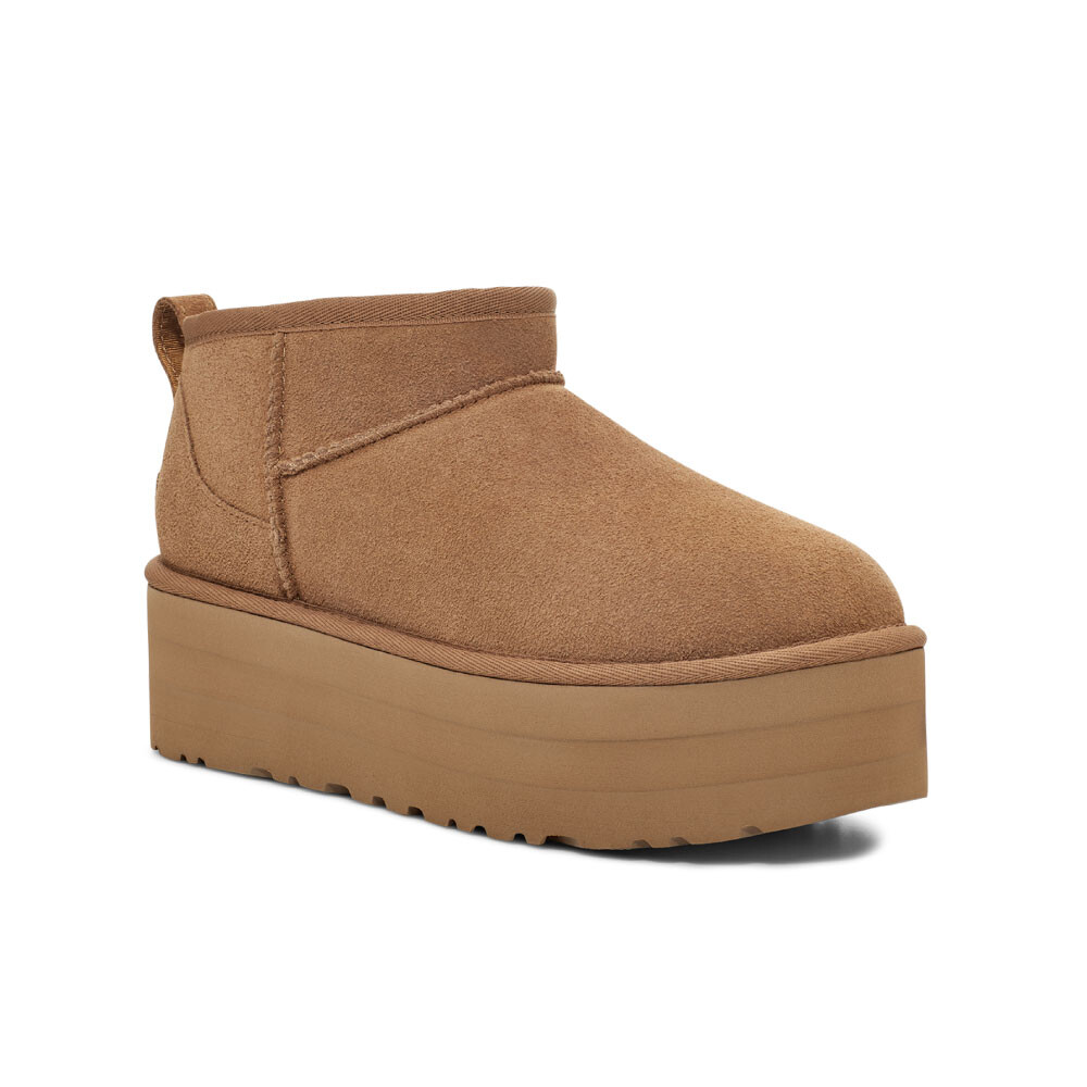 Botas W Classic Ultra Mini Platform Mujer Chestnut