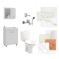 BAÑO COMPLETO N°3 INODORO CON MOCHILA + MUEBLE DE BAÑO 60 CM CON ESPEJO + GRIFERIA + CERAMICA DE PISO Y PARED BAÑO COMPLETO N°3 INODORO CON MOCHILA + MUEBLE DE BAÑO 60 CM CON ESPEJO + GRIFERIA + CERAMICA DE PISO Y PARED