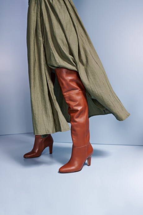 Bota de cuero Haras Marrón