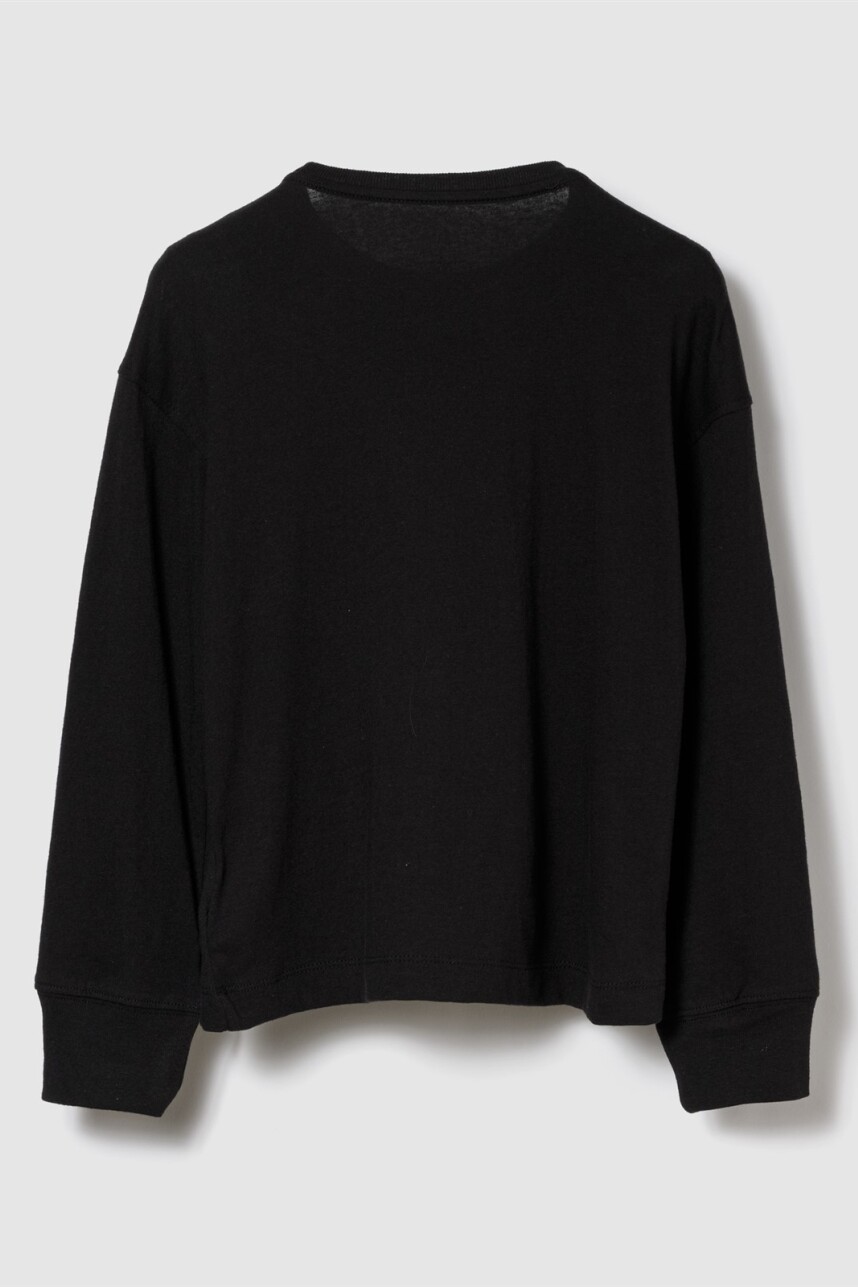 Remera Minecraft Niño Black 1