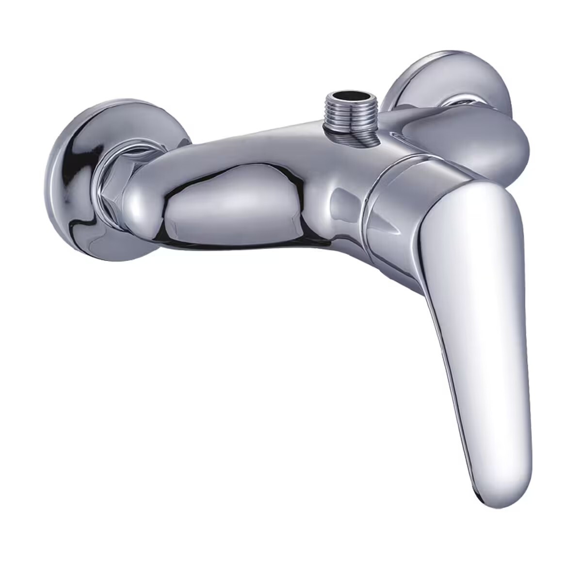 Grifería De Ducha Monocomando Exterior Balder Cromado 