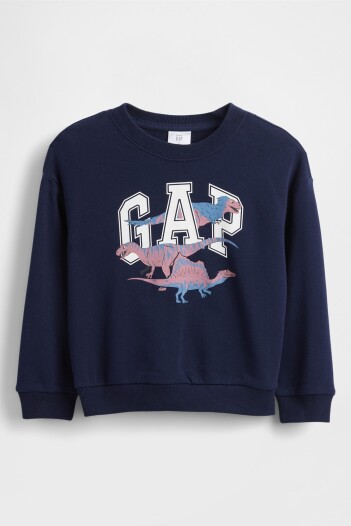 Buzo Deportivo Logo Gap Toddler Niño Navy Uniform