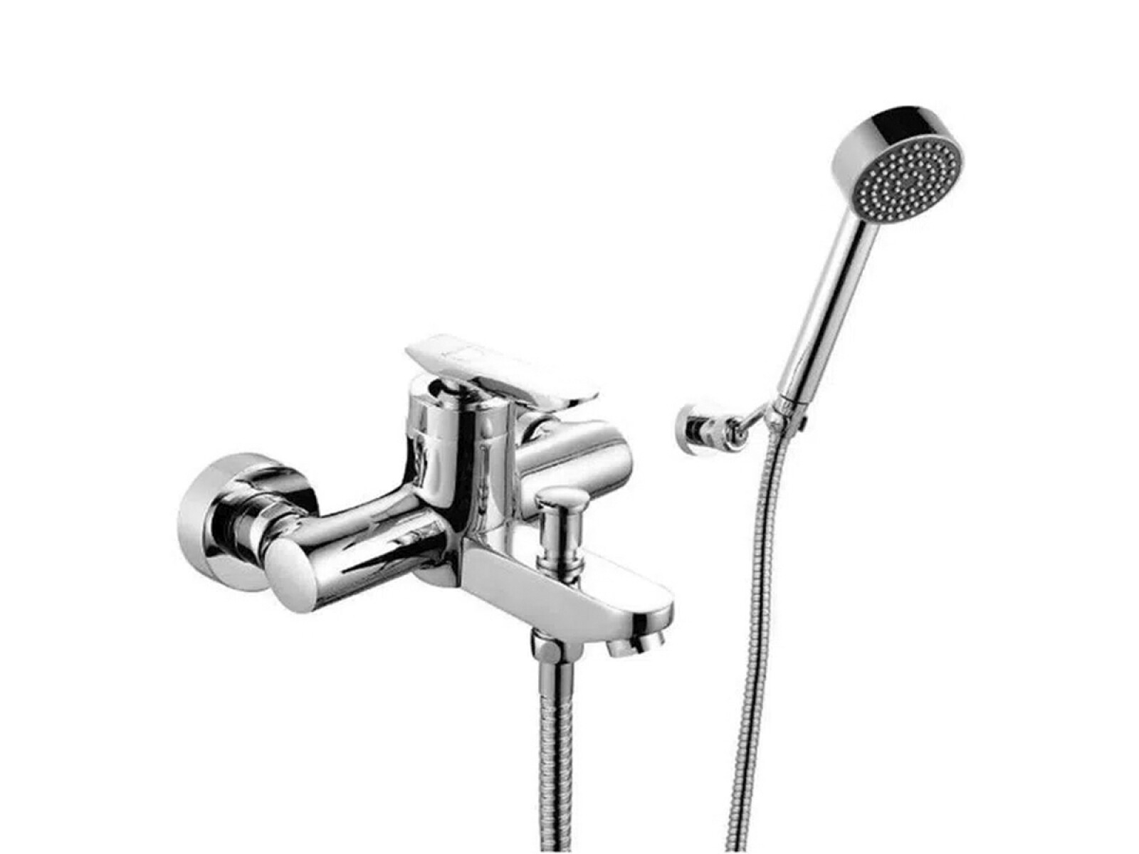 Ducha Externa Ext C/flex Soporte Cr 40Mm Brillo Edimburgo 
