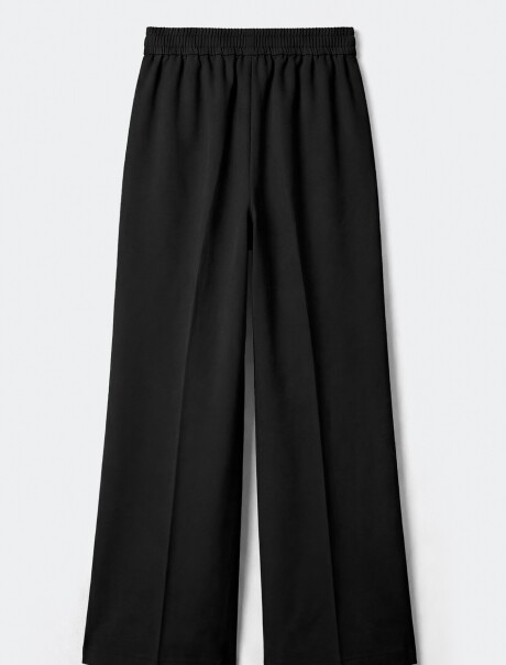 PANTALÓN TIRO MEDIO - BORDEAUX NEGRO