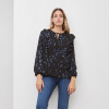 Blusa Volados NEGRO/AZUL