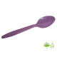 Cuchara Biodegradable x10 Unidades Lila