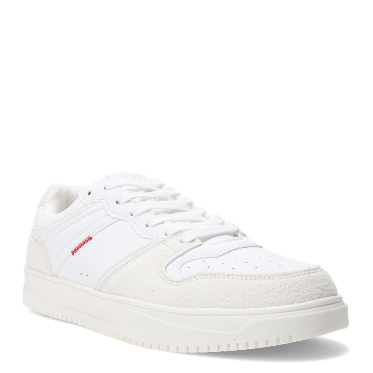 Championes de Hombre N+ Deportiva INRIDO acordonado N+ - Blanco - Rojo 