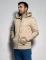 Campera de felpa con capucha Anantol Beige