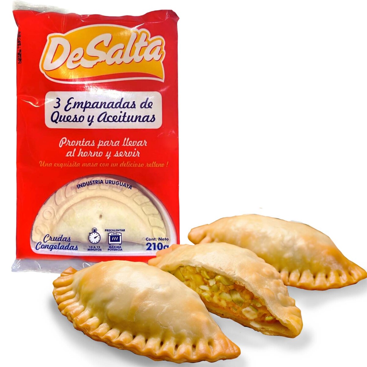 Empadas DeSalta Queso y Aceituna X3 